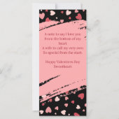 Lips Happy Valentine's Day Liebe You Sweetheart (Rückseite)