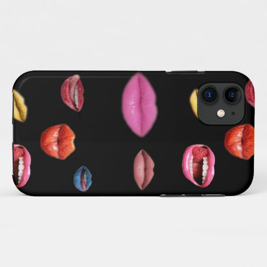Lips iPhone Case-Mate iPhone Hülle (Rückseite (Horizontal))