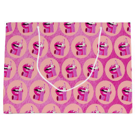 Lips Large Gift Bag Große Geschenktüte