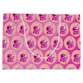 Lips Large Gift Bag Große Geschenktüte (Rückseite)