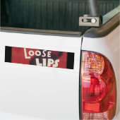 Lips Lose Might Sink Ships Autoaufkleber (Auf Lkw)