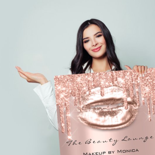 Lips Makeup Opening Hours Salon Rose Tropfen Park Poster