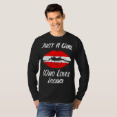 Lips Mouth Liebe Austria Flag Ischgl T-Shirt (Vorne ganz)
