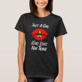 Lips Mouth Liebe Vietnamesisch Flag Nha Trang T-Shirt (Vorderseite)