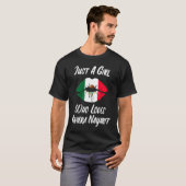Lips Mouth Love Mexican Flag Riviera Nayarite T-Shirt (Vorne ganz)