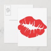LIPS POSTKARTE (Vorne/Hinten)