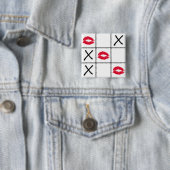 Lips Tic Tac Toe Button (Beispiel)