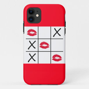 Lips Tic Tac Toe Case-Mate iPhone Hülle