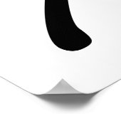 Lips Tic Tac Toe Poster (Ecke)