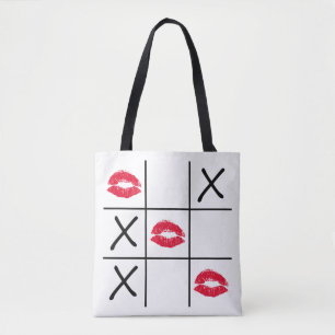 Lips Tic Tac Toe Tasche