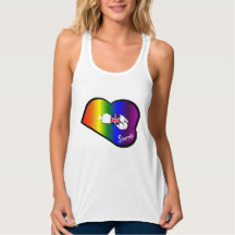 Lips UK Vest (Rainbow Lips)