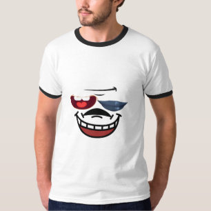 Lips & Zähne Harmonie: Einzigartiges Emoji-Design T-Shirt