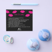 LipSense-Distributor Hot-Pink-Lips Anwenden Flyer (Einzeln)