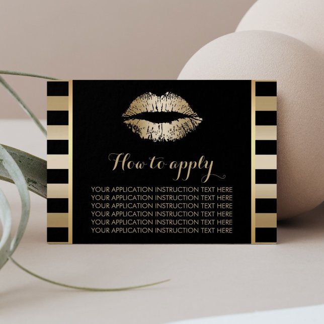 LipSense Gold Lips Anwendungshinweise (Von Creator hochgeladen)