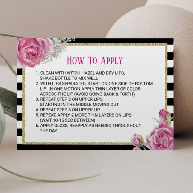 Lipsense Vintag floral Moderner Streifen Anwenden (Von Creator hochgeladen)