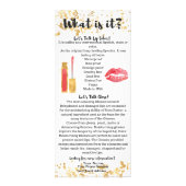 LipSense, was es ist? Werbekarte (Vorne)