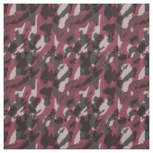 Lipstick and Dark Mauve camo abstract Stoff (Muster)