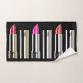 Lipstick Badhandtuch Set (Handtuch)
