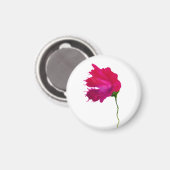 Lipstick Bloom Magnet (Vorderseite/Rückseite)