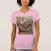 Lipstick-Blume T-Shirt (Vorderseite)