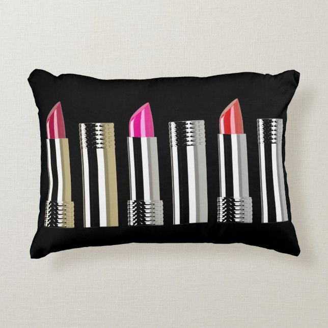 Lipstick Dekokissen (Vorderseite)