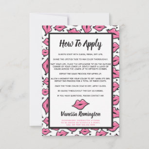 Lipstick-Distributor Anwenden / Tipps und Tricks