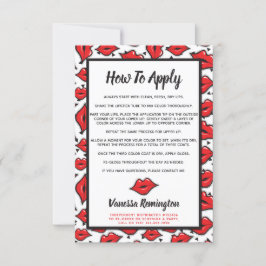 Lipstick-Distributor Anwenden von Anwendungen