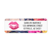 Lipstick-Distributor Lip Kiss Rücksendeadresse (Vorne)