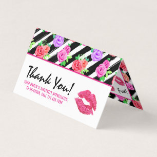 Lipstick Distributor Loyalty Briefmarke Kiss Viele