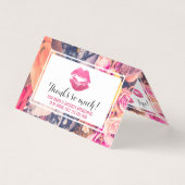 Lipstick Distributor Loyalty Briefmarke Kiss Viele (Vorderseite)