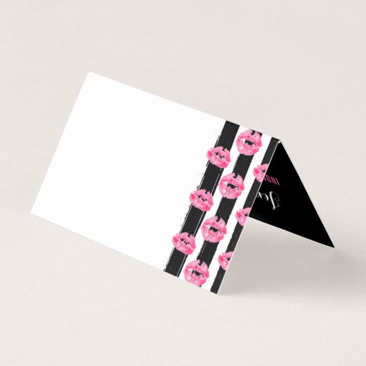 Lipstick Distributor Loyalty Briefmarke Kiss Viele (Rückseite)