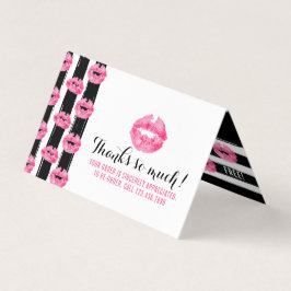 Lipstick Distributor Loyalty Briefmarke Kiss Viele