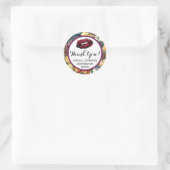 Lipstick-Distributor Vielen Dank Labels Kiss Stick Runder Aufkleber (Tasche)
