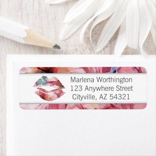 Lipstick-Distributor Wasserfarbe Lip Rücksendeadre (Insitu)