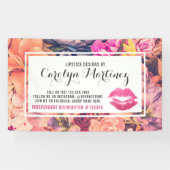 Lipstick-Distributoren Lips Kiss-Messe / Party Banner (Horizontal)