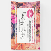 Lipstick-Distributoren Lips Kiss-Messe / Party Banner (Vertikal)