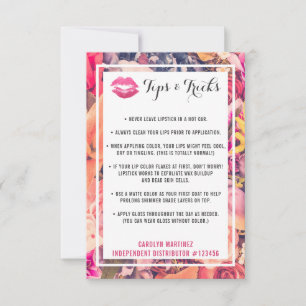 Lipstick-Distributoren Tipps & Tricks florale Kiss