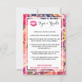 Lipstick-Distributoren Tipps & Tricks florale Kiss