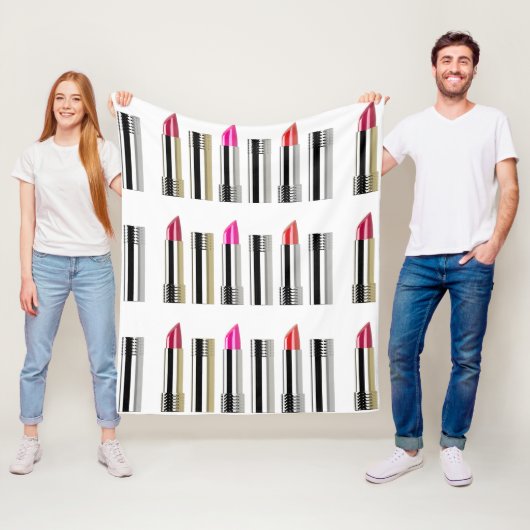 Lipstick Fleecedecke (Beispiel)