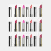 Lipstick Fleecedecke (Vorderseite)