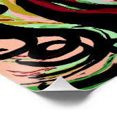 Lipstick für ein Schwein! Poster (Ecke)