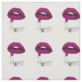 Lipstick Gewebe! Stoff (Muster)