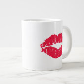 Lipstick Jumbo-Tasse (Vorderseite Rechts)
