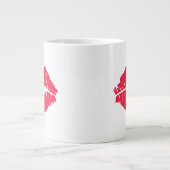 Lipstick Jumbo-Tasse (Vorderseite)