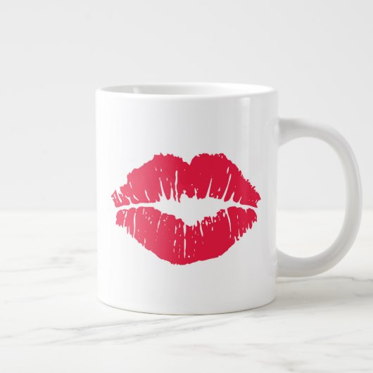 Lipstick Jumbo-Tasse (Rechts)