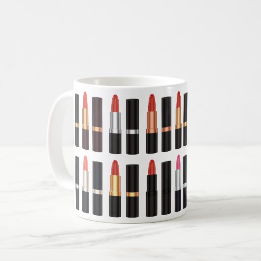 Lipstick Kaffeetasse (Vorderseite Links)