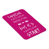 Lipstick kann Probleme nicht lösen Magnet (Rechte Seite)