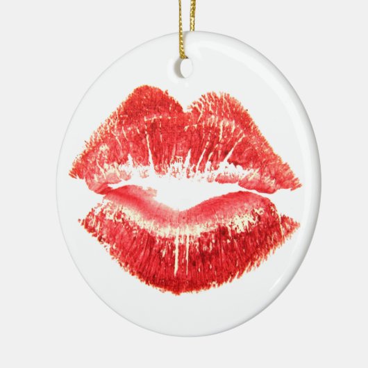 Lipstick Keramikornament (Links)