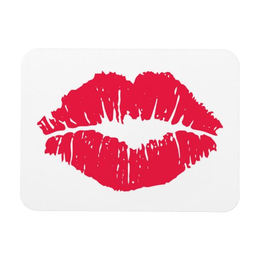 Lipstick Kiss Magnet (Horizontal)