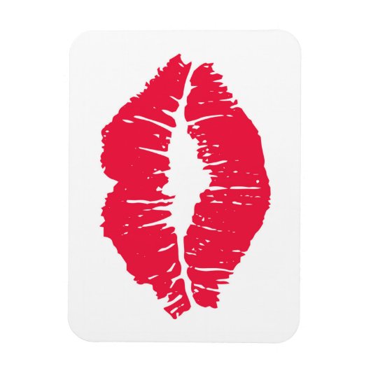Lipstick Kiss Magnet (Vertikal)